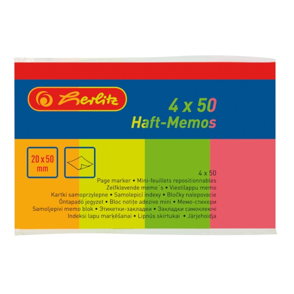 TEIPPIMERKKI 20X50 MM 4X50 KPL PAPERI KUTISTE