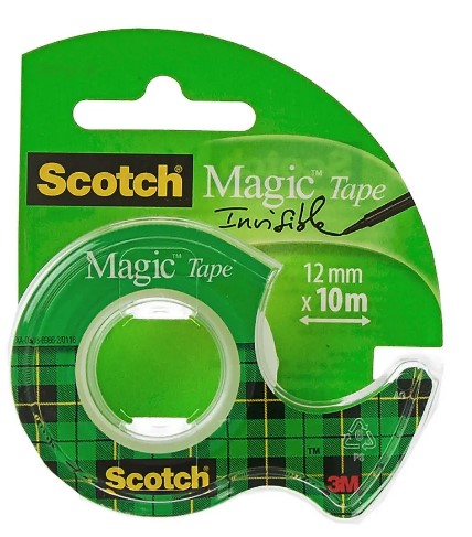 Asiakirjateippi Scotch Magic 810 12mm x 10m katkoja