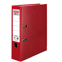 MAPPI A4 8 CM PP PROTECT PUNAINEN HERLITZ