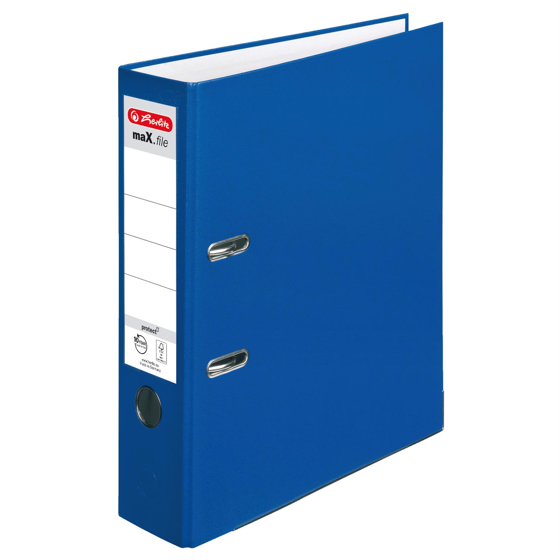 MAPPI A4 8 CM PP PROTECT SININEN HERLITZ