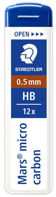 IRTOLYIJYT 0.5 MM 2B 12 KPL STAEDTLER