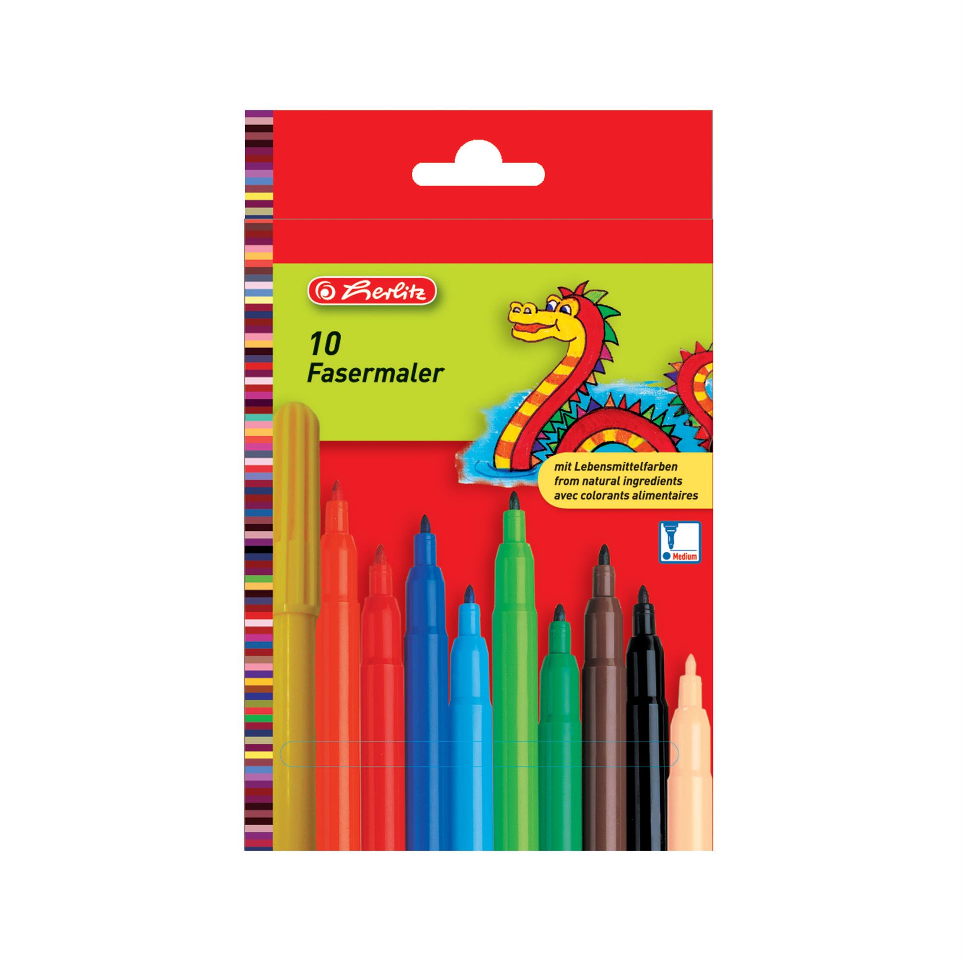 Huopakynä 10 kpl 2 mm Herlitz