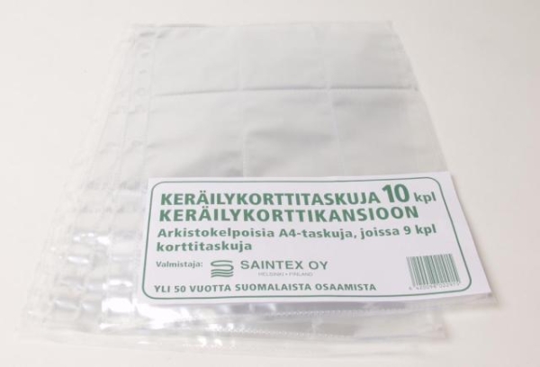 KERÄILYKORTTITASKU A4/10 (GE)