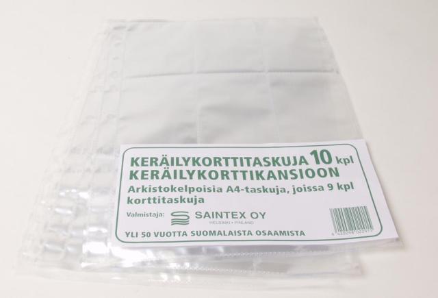 KERÄILYKORTTITASKU A4/10 (GE)