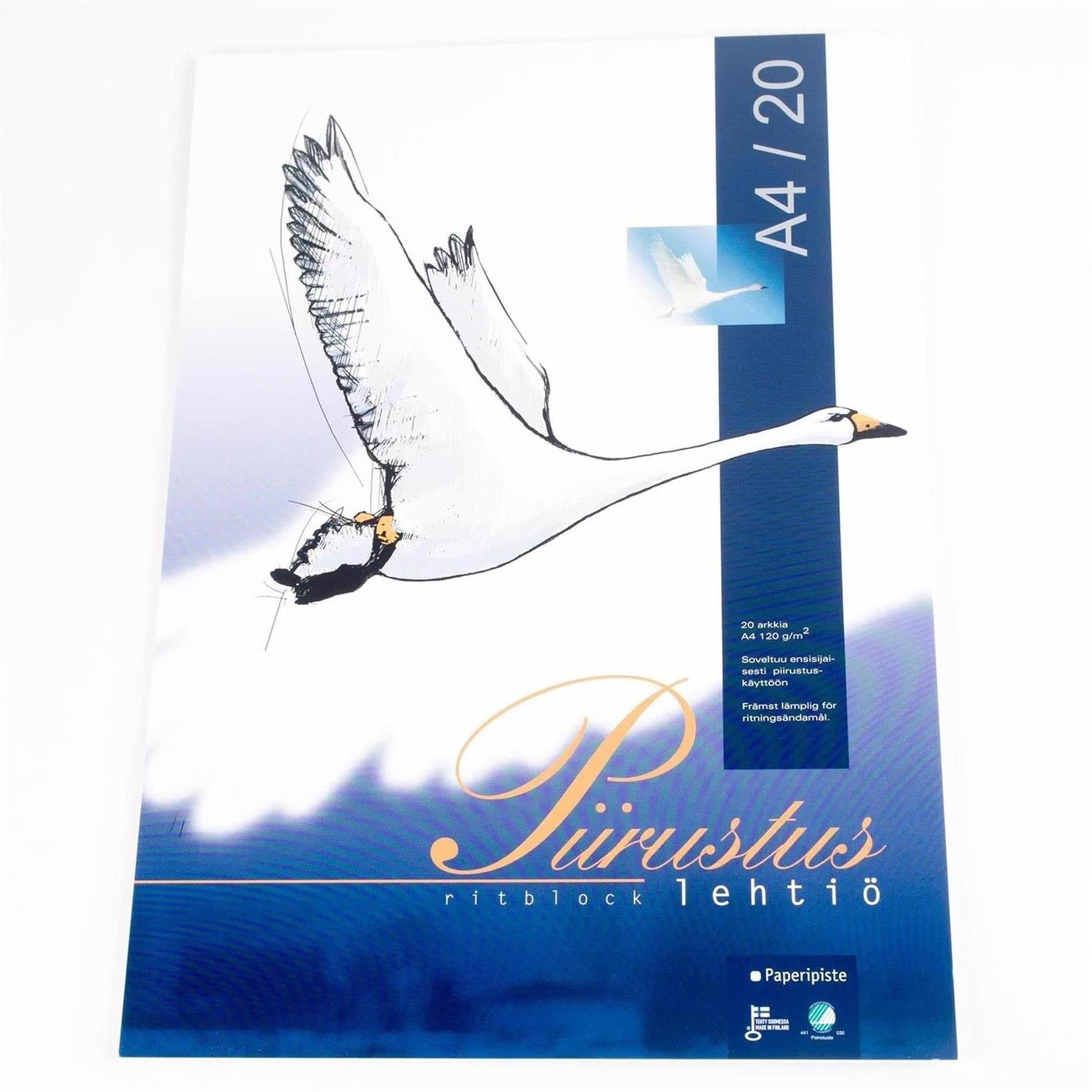 PIIRUSTUSLEHTIÖ A4/20