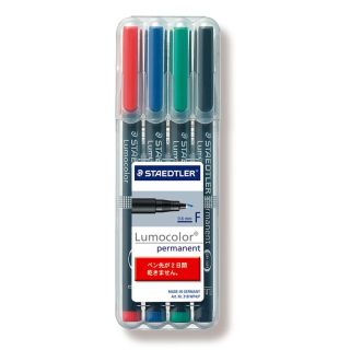 MERKINTÄTUSSI 0,6 MM F SPRIILIUKOINEN 4 KPL STAEDTLER 318-WP4