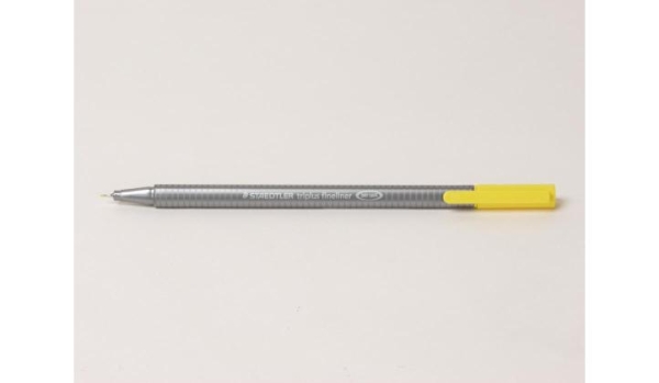 KUITUKÄRKIKYNÄ 0,3 MM KELTAINEN TRIPLUS 334-1