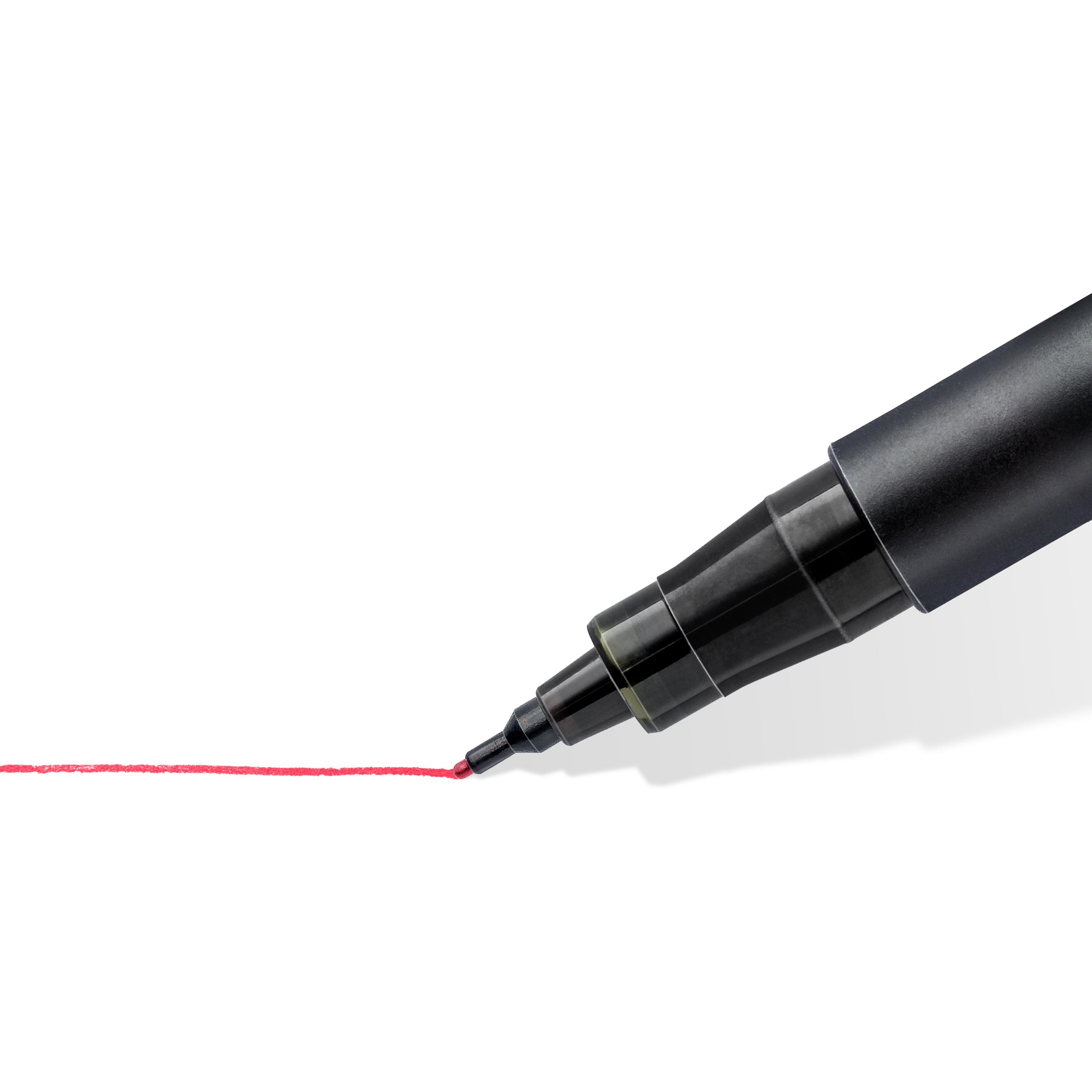 MERKINTÄTUSSI 0,4 MM S SPRIILIUKOINEN PUNAINEN STAEDTLER 313-2 - Image 3