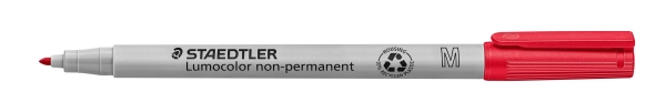 MERKINTÄTUSSI 1 MM M VESILIUKOINEN PUNAINEN STAEDTLER 315-2
