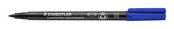 MERKINTÄTUSSI 1 MM M SPRIILIUKOINEN SININEN STAEDTLER 317-3