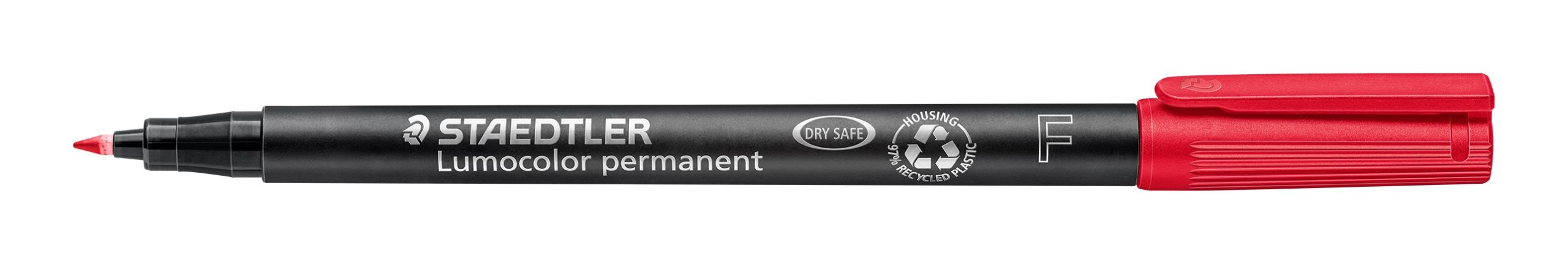 MERKINTÄTUSSI 0,6 MM F SPRIILIUKOINEN PUNAINEN STAEDTLER 318-2