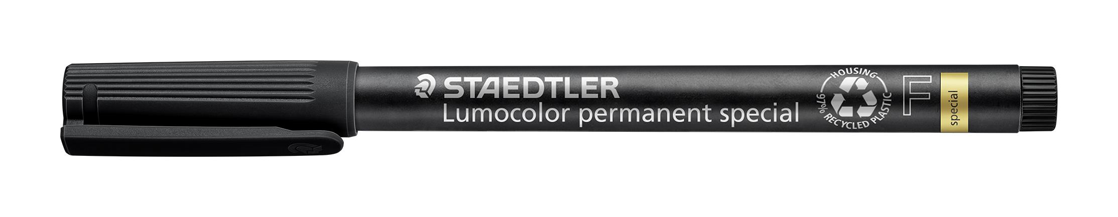 MERKINTÄTUSSI 0,6 MM F SPRIILIUKOINEN MUSTA SPECIAL 319 F-9 STAEDTLER - Image 2