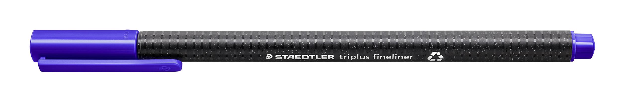 KUITUKÄRKIKYNÄ 0,3 MM SININEN TRIPLUS DRY SAFE STAEDTLER 334-3 - Image 2
