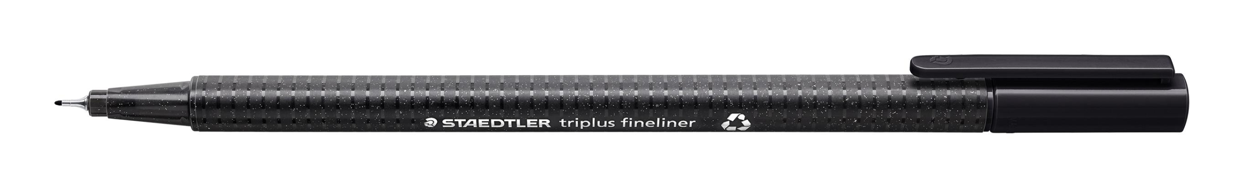 KUITUKÄRKIKYNÄ 0,3 MM MUSTA TRIPLUS DRY SAFE STAEDTLER 334-9