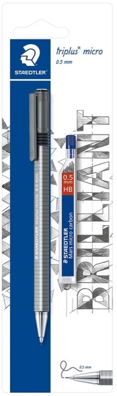 LYIJYTÄYTEKYNÄ 0.5 + LYIJYT STAEDTLER TRIPLUS