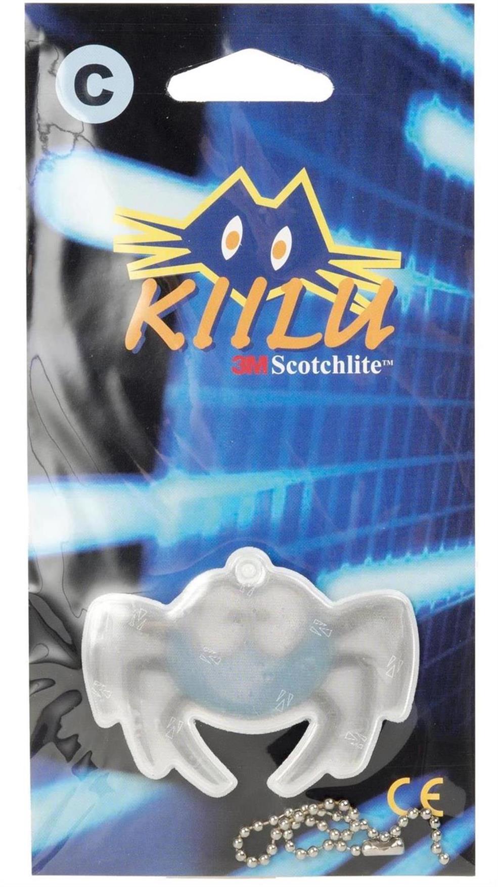 Kiilu C hämppy heijastin sininen