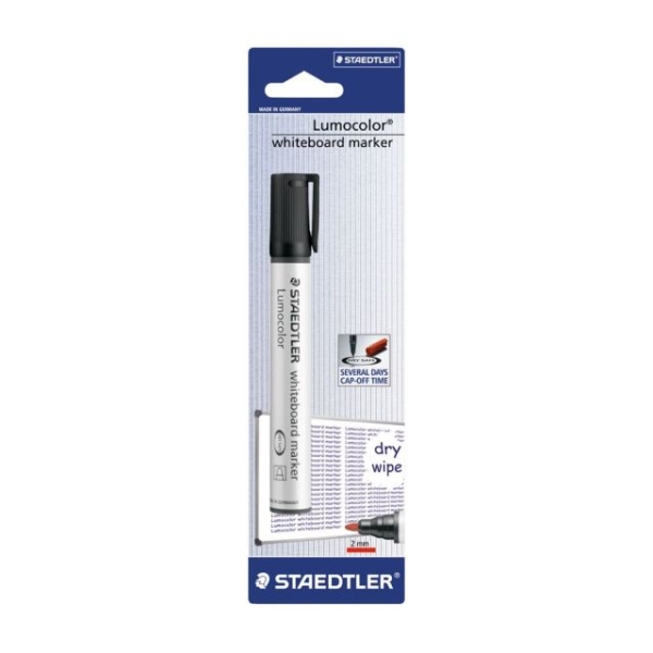 VALKOTAULUTUSSI 2 MM MUSTA PYÖREÄ KÄRKI STAEDTLER BLISTER