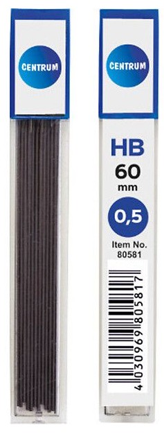 Irtolyijy 0,5 mm HB 12 lyijyä