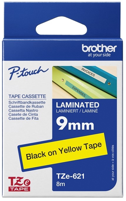 BROTHER 9MM/8M TARRANAUHA MUSTA/KELT. TZE621