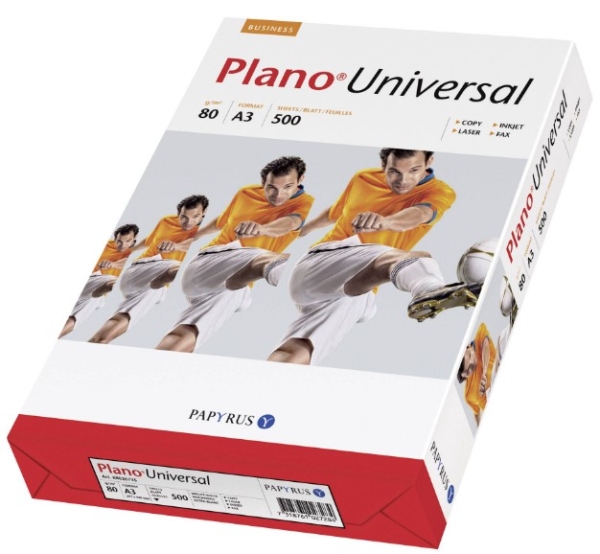 Kopiopaperi A3/ 80g 500 arkkia Plano Universal