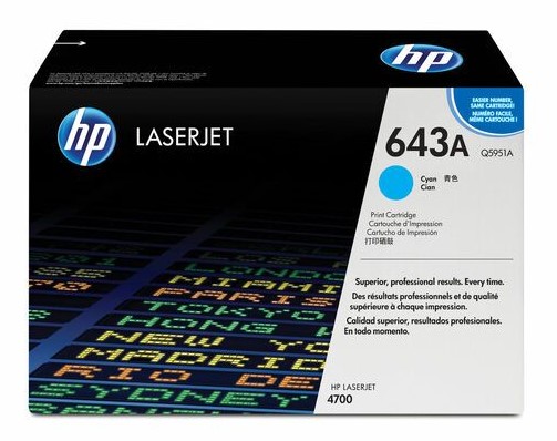 HP COLOR LJ 4700 CYAN 10 000 SIVUA (Q5951A)