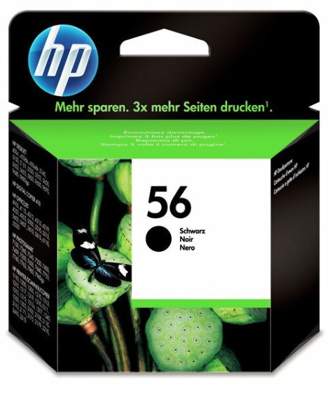 HP NO 56 MUSTA 19ML (C6656AE#UUS)