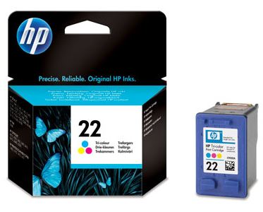 HP NO 22 3-VÄRI (C9352AE#UUS)