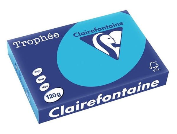 Kopiopaperi A4 120g 250 arkkia syvänsininen Trophee 1247
