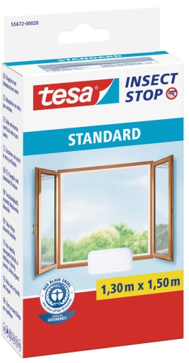 HYÖNTEISVERKKO IKKUNAAN 1300×1500 STANDARD MUSTA TESA