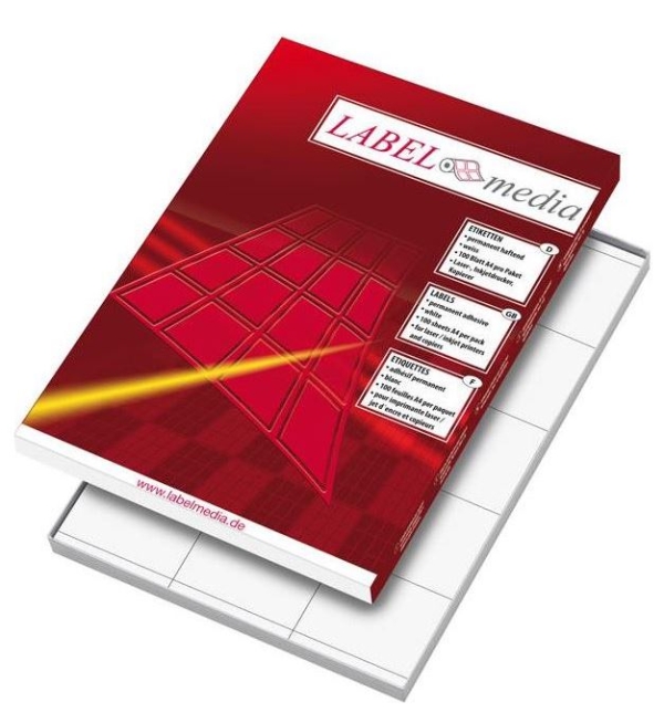 ETIKETTI A4 210X297 MM/ 1-os 70G 100 ARKKIA KOPIO/LASER