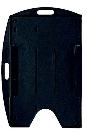 Kulkukorttikotelo 1 kortille, 54 x 84 mm musta