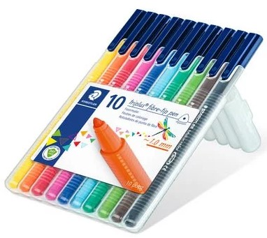 HUOPAKYNÄ 1 MM 10 KPL TRIPLUS COLOR STAEDTLER