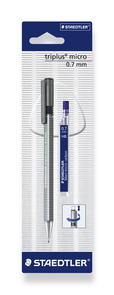 LYIJYTÄYTEKYNÄ 0.7 MM 774 TRIPLUS MICRO + LYIJYT
