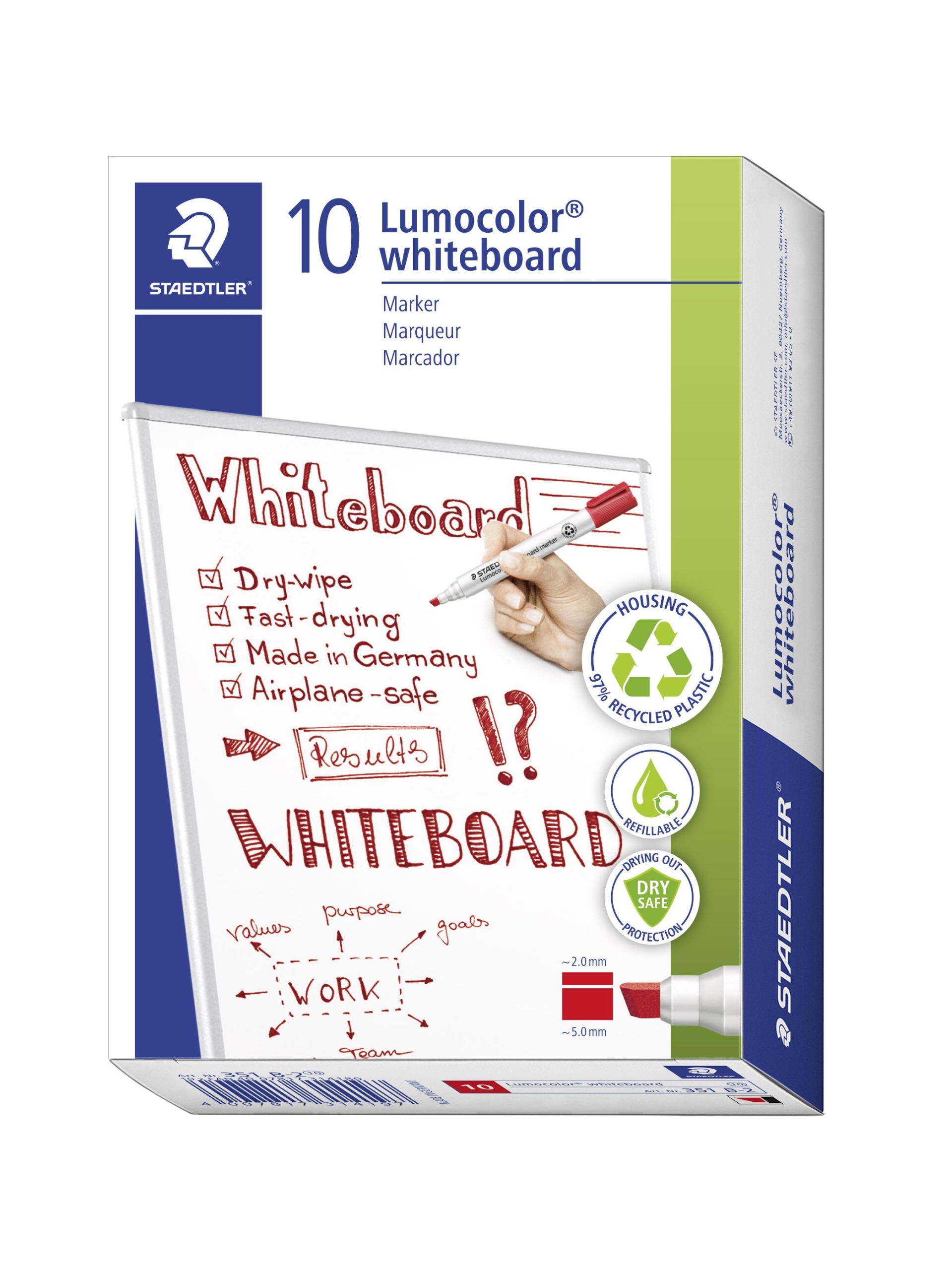 VALKOTAULUTUSSI 2-5 MM PUNAINEN VIISTOKÄRKI STAEDTLER - Image 3