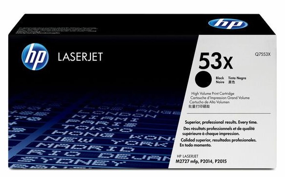 HP LJ P2015 MUSTA MAX.KAP 7 000 SIVUA (Q7553X)