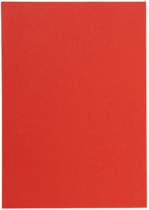 ASKARTELUKARTONKI 50X70 PUNAINEN LÄPIVÄRJÄTTY - Image 2