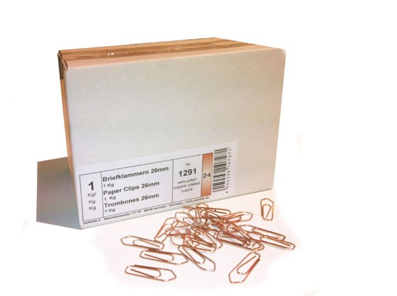 PAPERILIITIN 26 MM 1 KG KUPAROITU