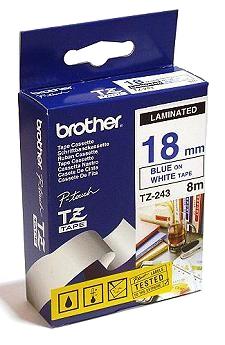 BROTHER 18MM/8M TARRANAUHA SI/VA TZE243