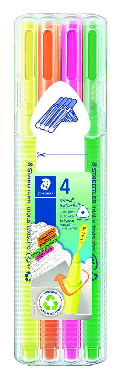 KOROSTUSKYNÄ LAJITELMA 4KPL 1-4MM 362 SB4 STAEDTLER