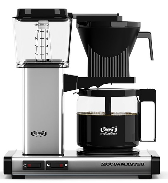 Kahvinkeitin Moccamaster Automatic Polished Silver