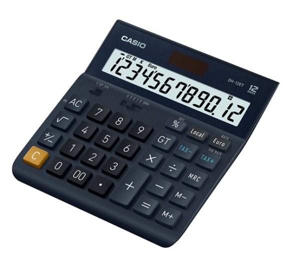 PÖYTÄLASKIN CASIO DH-12ET