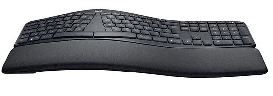 Näppäimistö langaton rannetuella, Logitech, K860 Ergo