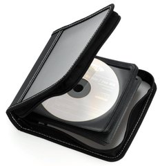 CD-LOMPAKKO LÄPIKUULTAVA MUSTA 24 LEVYLLE