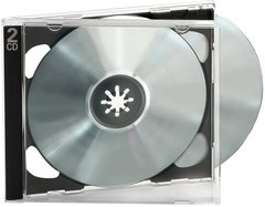 CD-KOTELO MUSTA, 2 CD:LLE, 10 KPL/PAK