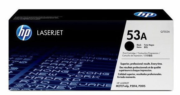 HP LJ P2015 MUSTA 3000 sivua (Q7553A)