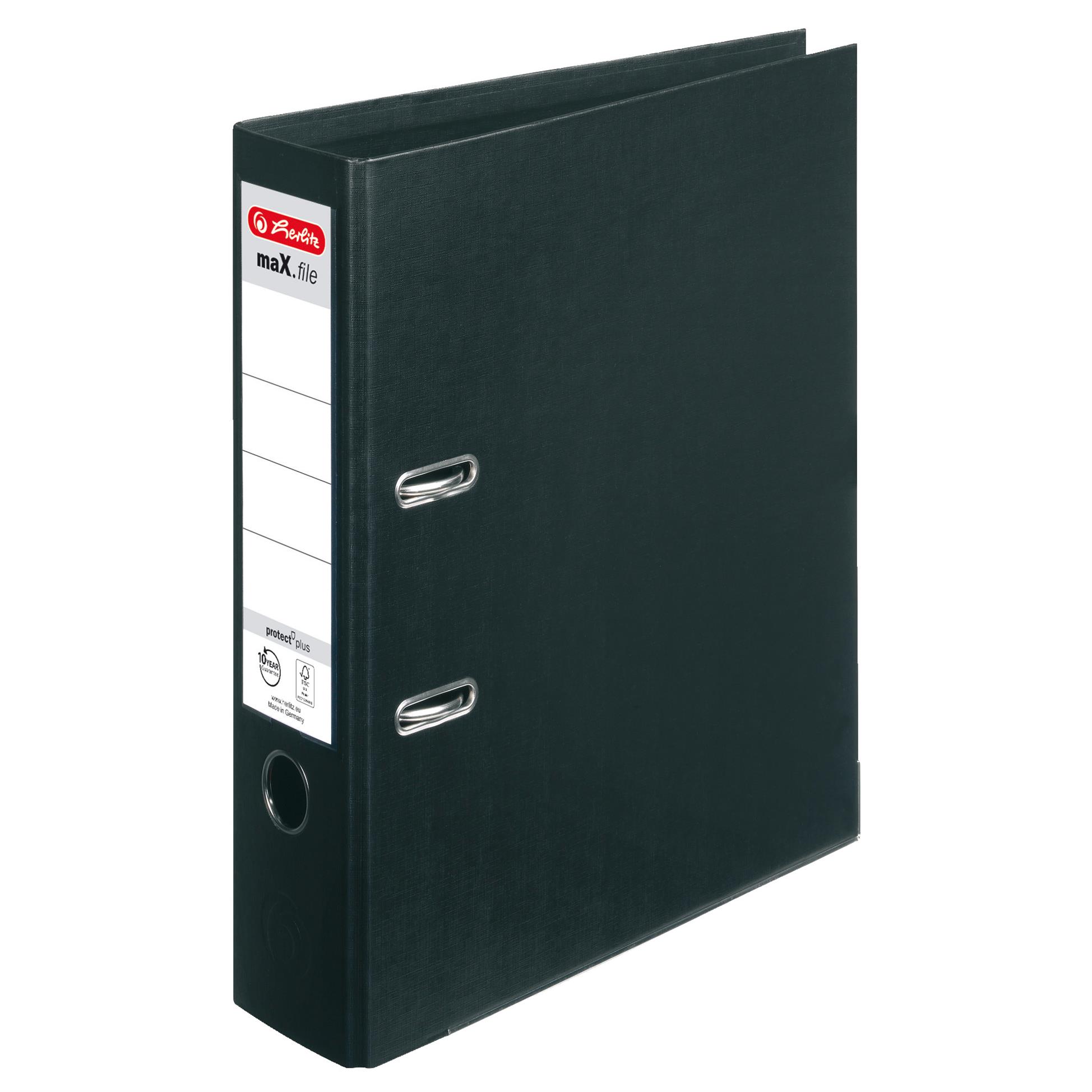 MAPPI A4 8 CM PP PROTECT PLUS MUSTA HERLITZ