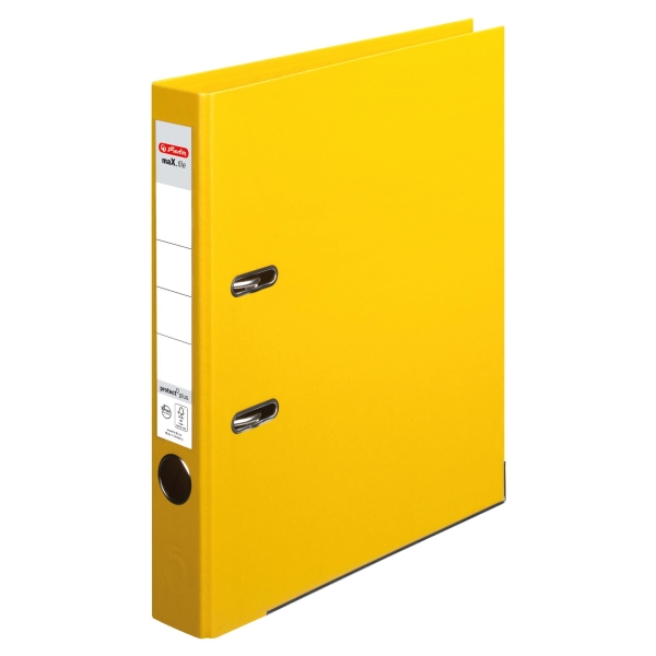 MAPPI A4 5 CM PP PROTECT PLUS KELTAINEN HERLITZ