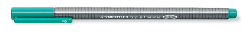 KUITUKÄRKIKYNÄ 0,3 MM TURKOOSI TRIPLUS STAEDTLER 334-54