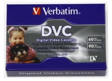 VIDEOKASETTI 60 min Digitaalinen Verbatim 47650 (GE)