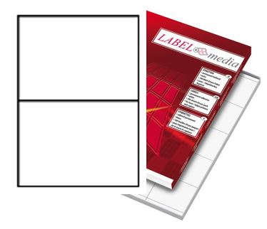 ETIKETTI A4 210X148 MM/ 2-os 70G 100 ARKKIA KOPIO/LASER